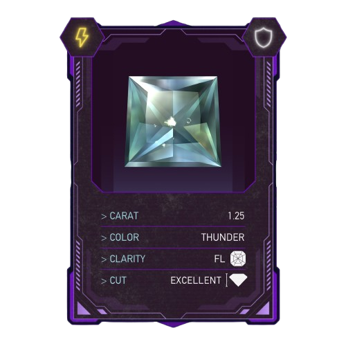3D Gem NFTs Front