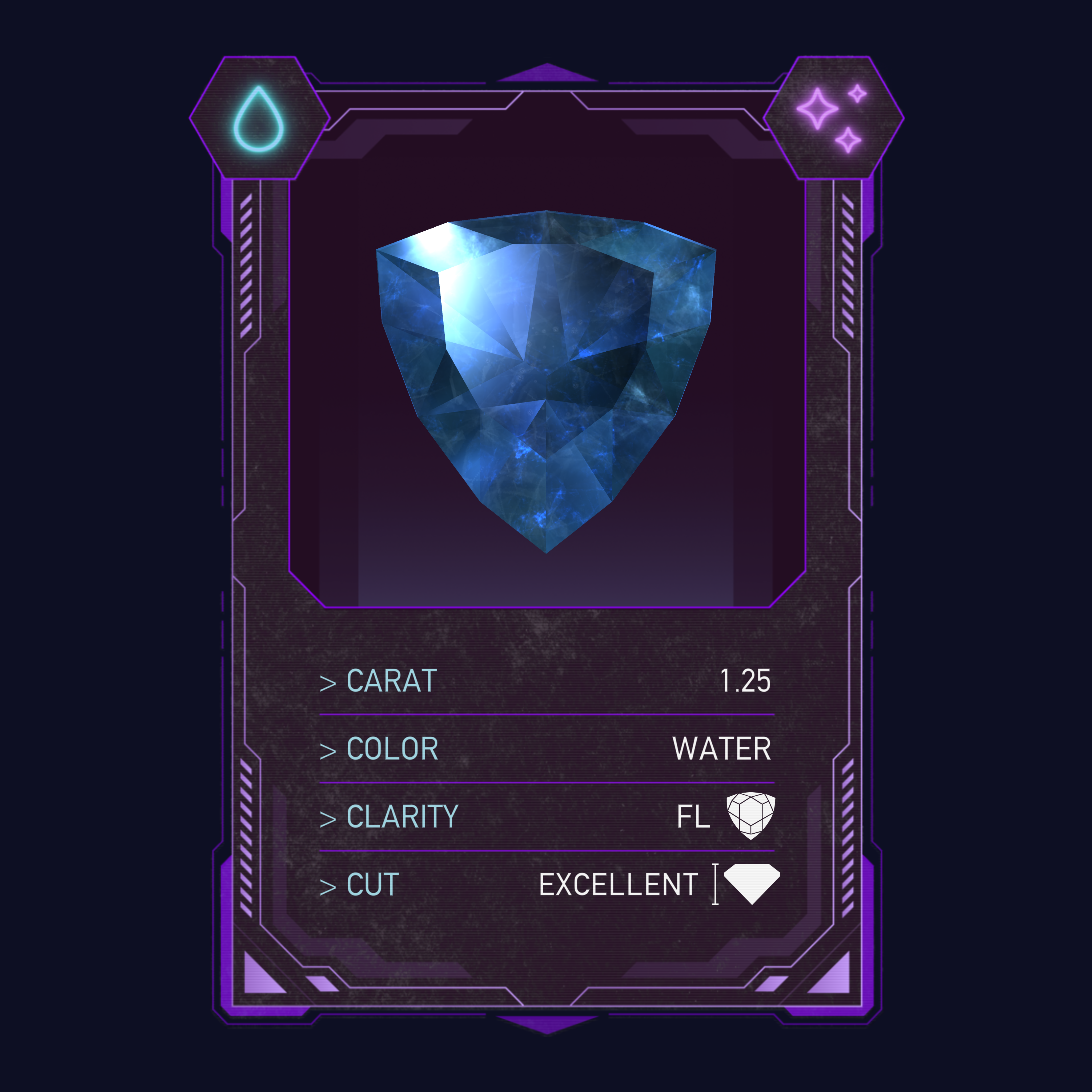 Water Trillon Gem