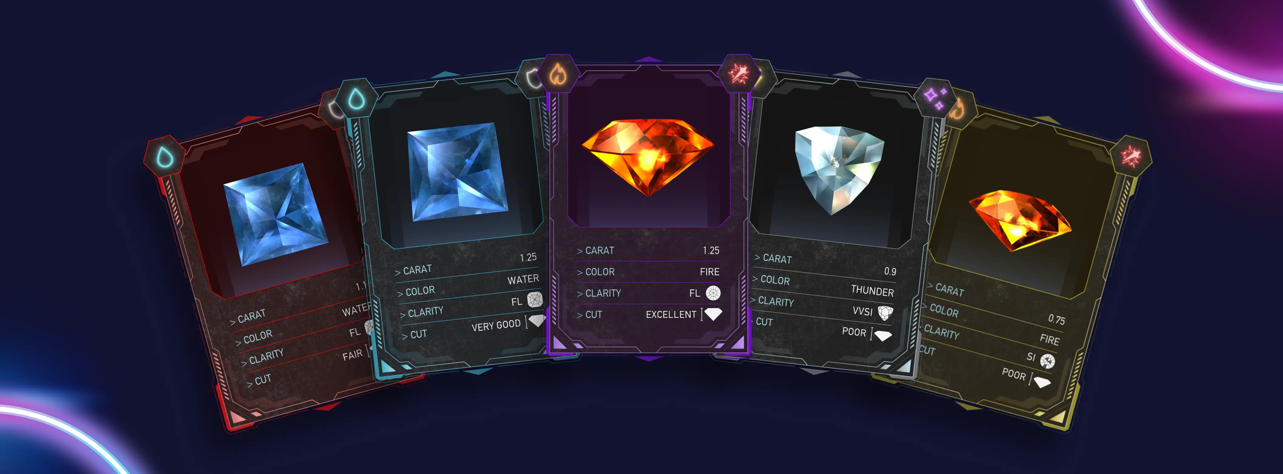 Gem Fighter NFT Preview